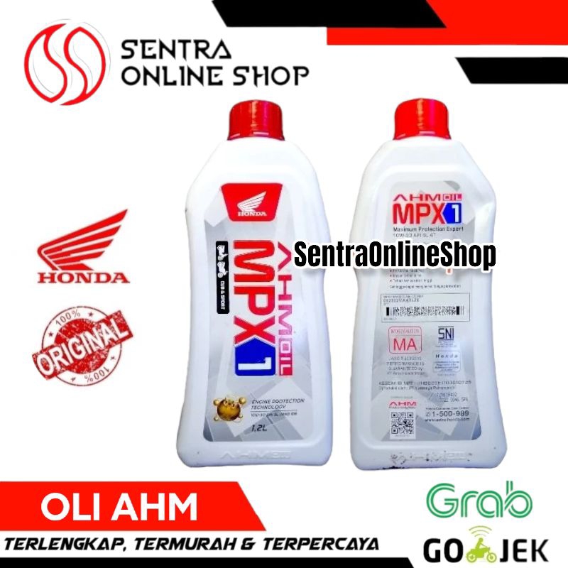 Oli ahm mpx1 10w 30 1200ml 1.2 liter original