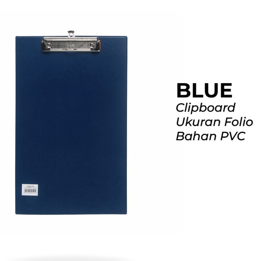 

Bantex Clipboard Papan Jalan Folio F4 Blue