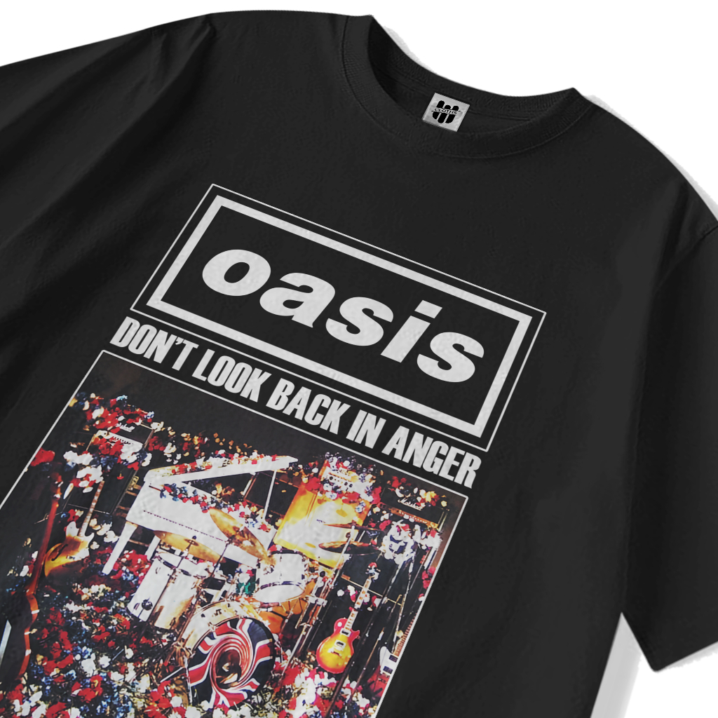 T-Shirt Merchandise OASIS 'Dont Look Back in Anger' | Bootleg Official MFCLTHS
