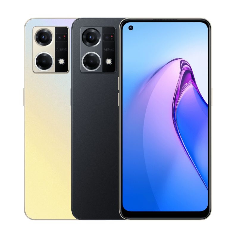 oppo reno 8 / reno8 8/256 [8gb + 256gb] 4g + NFC - garansi resmi