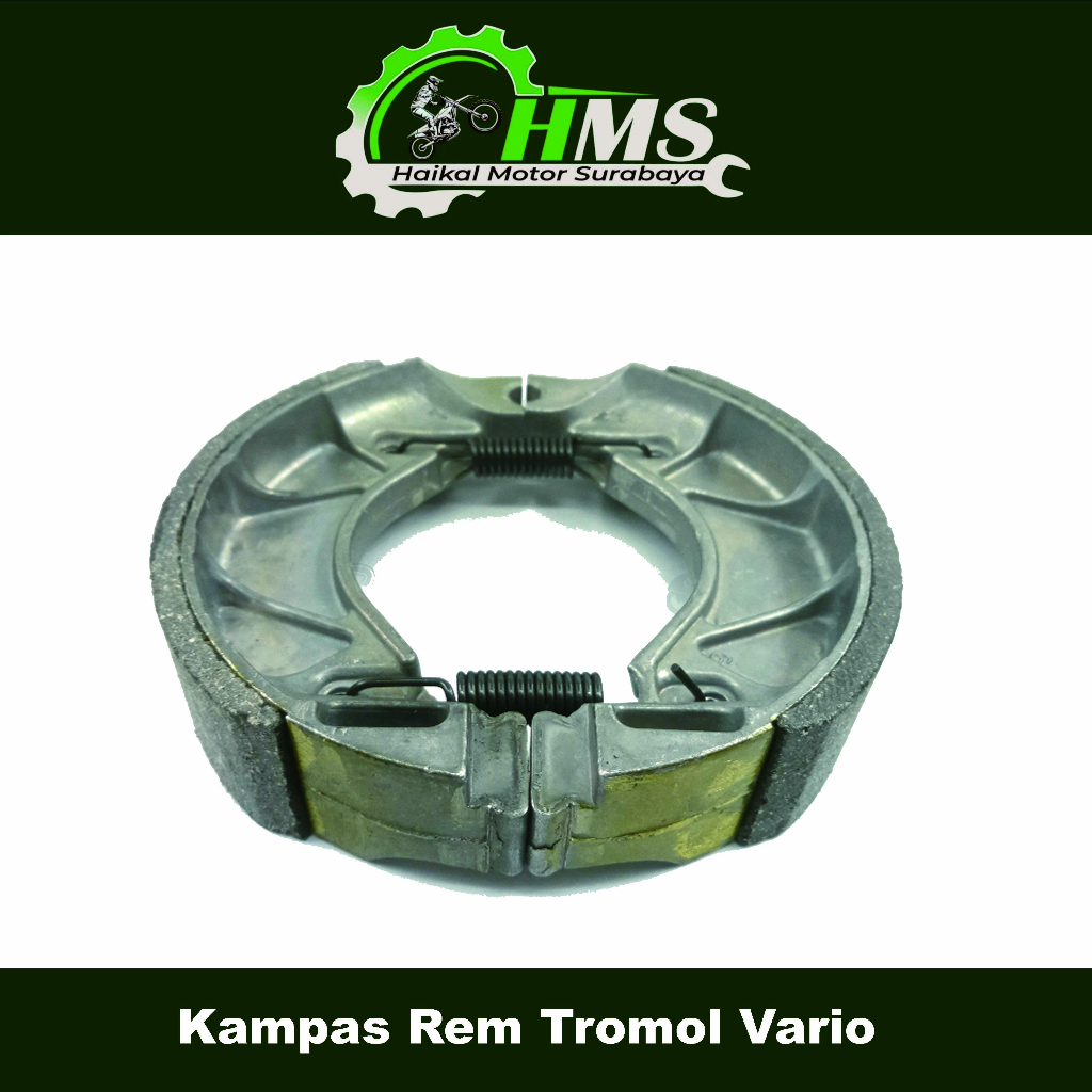 Kampas Rem Tromol Vario - Kanvas Kanvas Brake Shoe Breakshoe Rem Rim Tromol Belakang Honda Beat