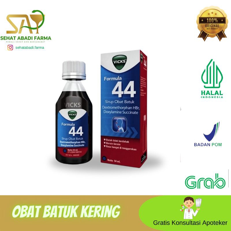 

Vicks Formula 44 Sirup 27ml