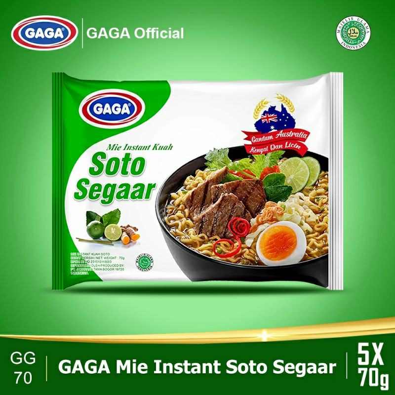 

GAGA MIE SOTO SEGAR 5 PCS