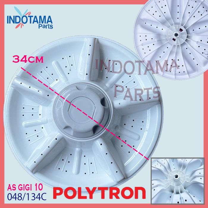 Pulsator polytron PWM 8058 PWM 8556 PWM 8567 PWM 9556 PWM 9555 PWM 9070 atau Sharp ES-T85CL ES-T95CL