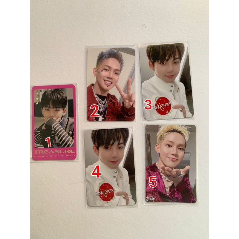 PHOTOCARD HYUNSUK TREASURE OFFICIAL