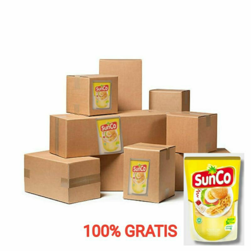 

NOTA live, box kardus free sunco 2L