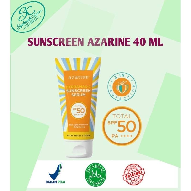 Sunscreen Azarine SPF 50