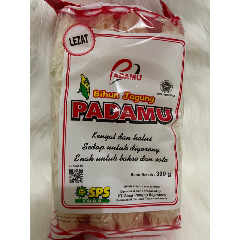 

BIHUN JAGUNG PADAMU 300 GRAM
