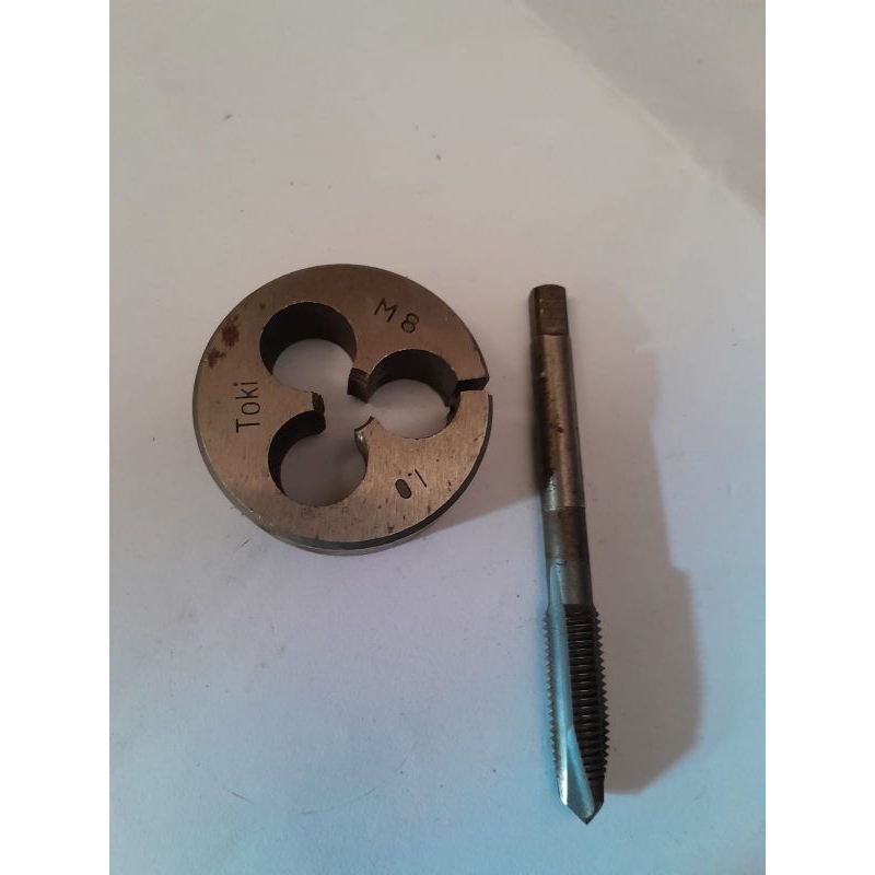 tap senai m8x1/tap senai baut 12 luar dan dalam drat halus