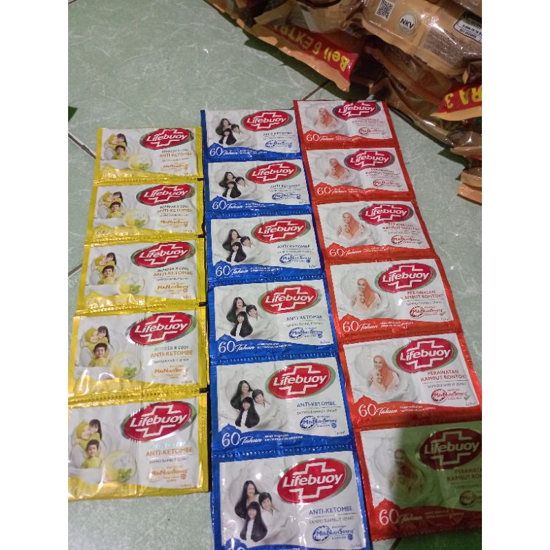 SHAMPOO LIFEBUOY 1 RENTENG 24 SACHET