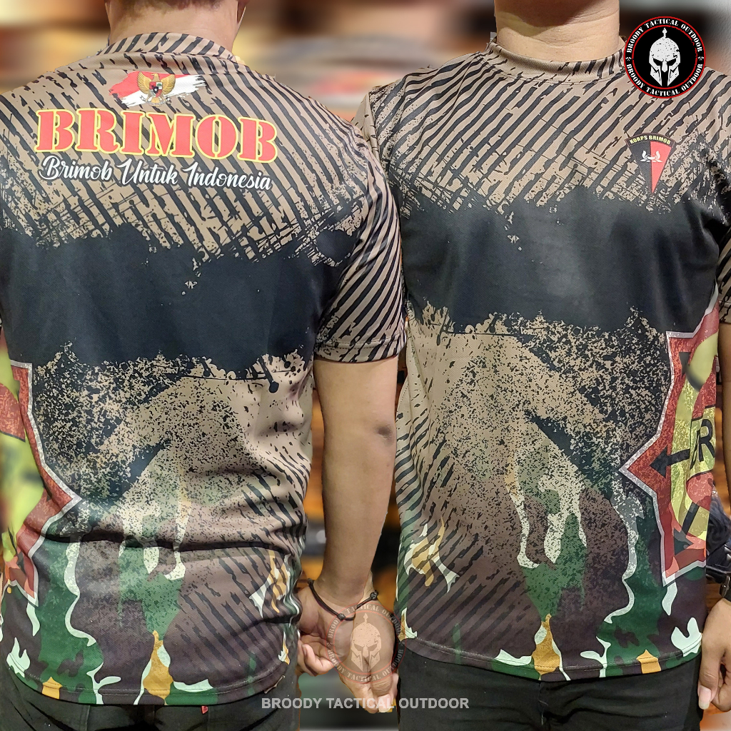 Kaos Jersey Brimob Gegana Pelopor | Kaos Brimob Tactical