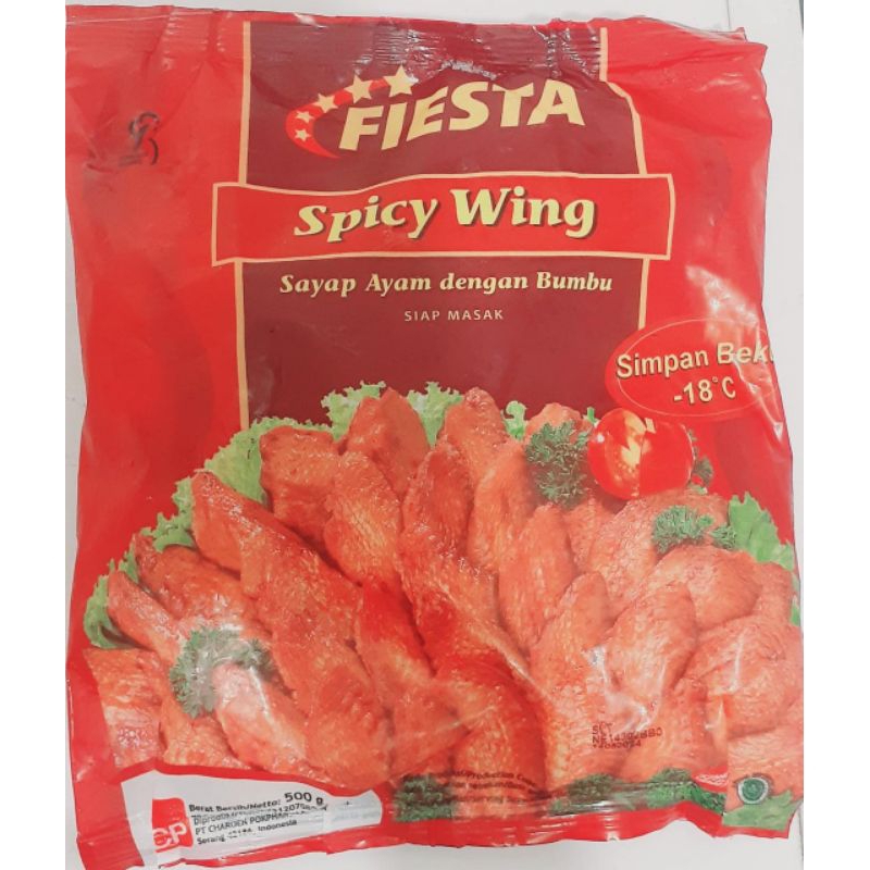 

Fiesta Spicy Wing 500gr