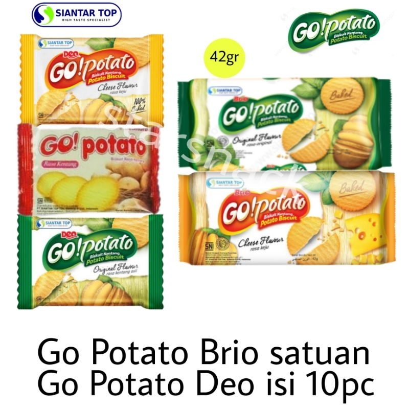 

Go Potato Deo Brio biskuit kentang