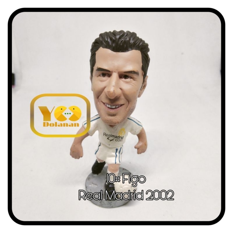 10# FIGO - REAL MADRID 2002 POCKET SPORT CORINTHIAN FIGURE PEMAIN BOLA