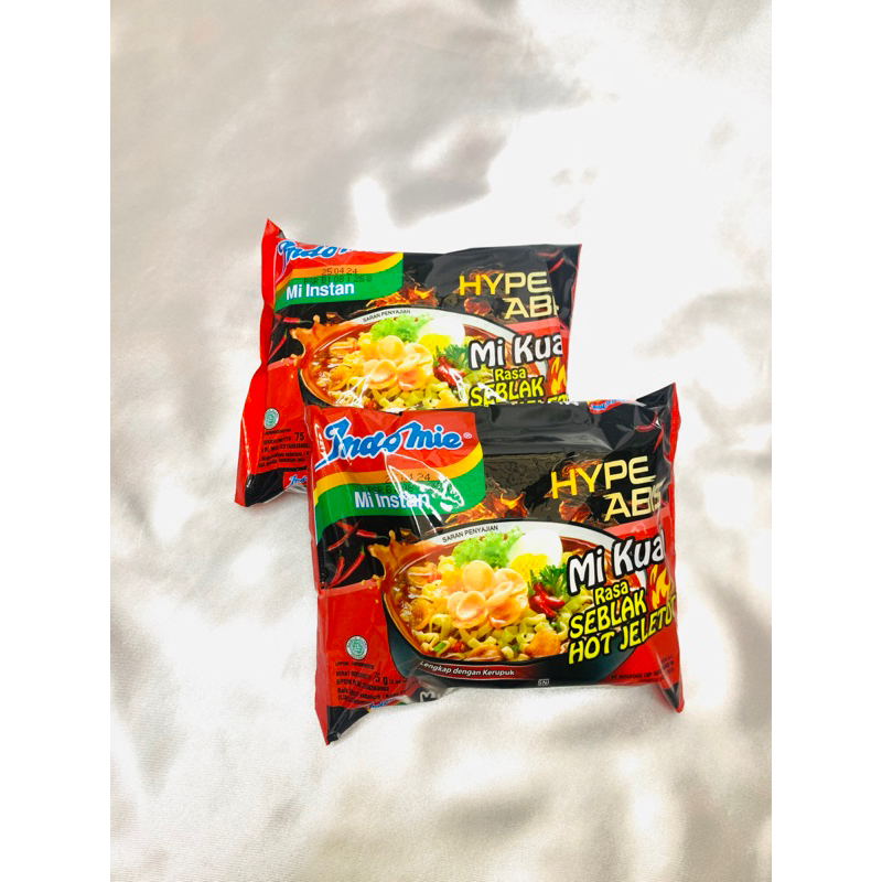 

Indomie Seblak Hot Jeletot 75g