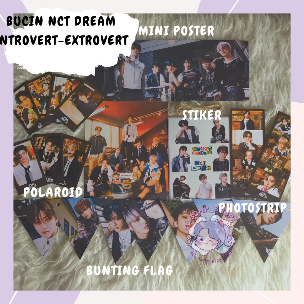 BUCIN  NCT POSTER Glitch Mode Beat Box 2 Baddies CANDY introvert ekstrovert