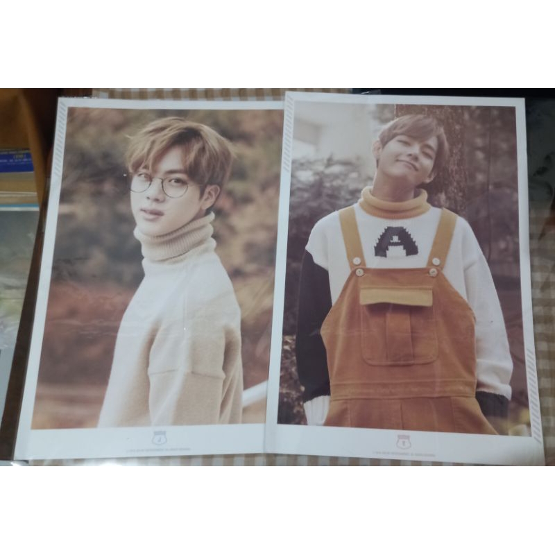 Mini Poster 2nd Muster Taehyung Seokjin