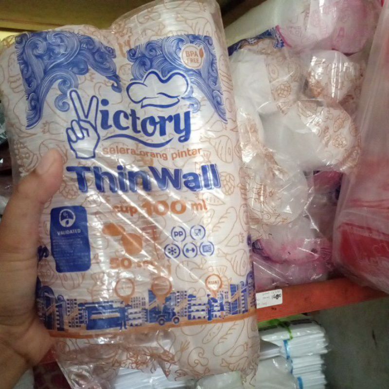 cup sambal 100ml / cup puding / tw 100ml