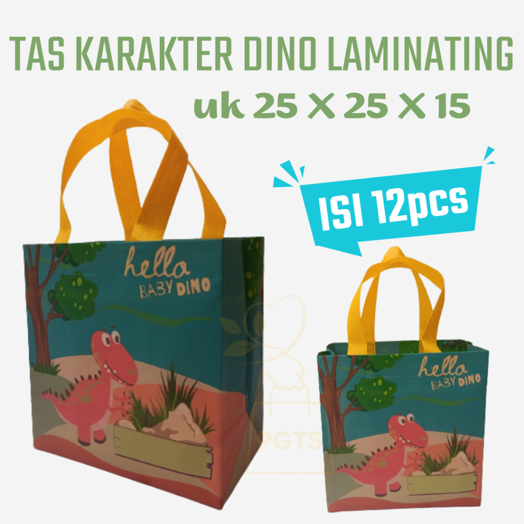 

Tas Kado Ulang Tahun UK 25X25X15 ISI 12 pcs tas bingkisan tas souvenir