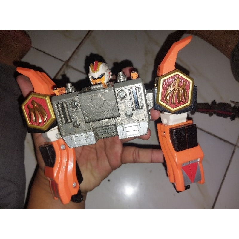 jual mainan grand sazer x mecha robot