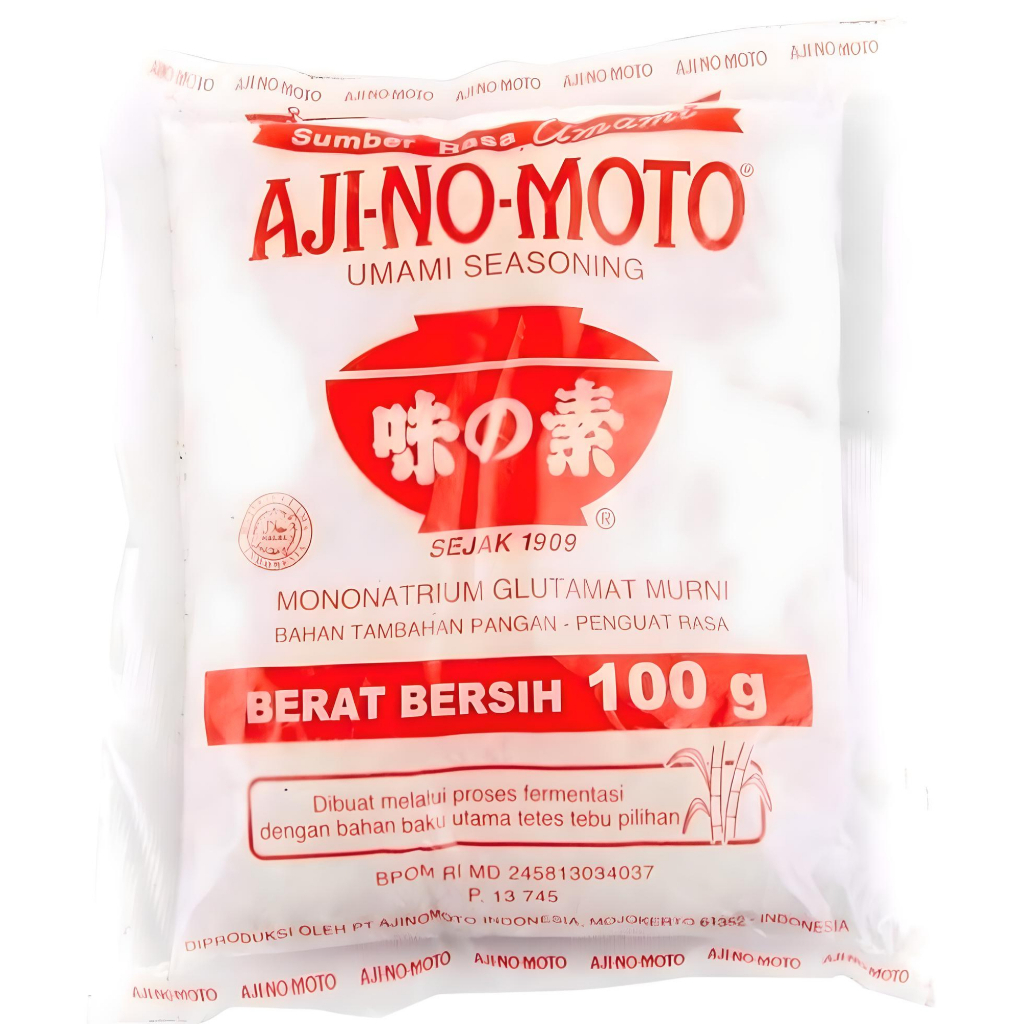 

Ajinomoto MSG Penyedap Rasa 100 GR (Vetsin/Micin)