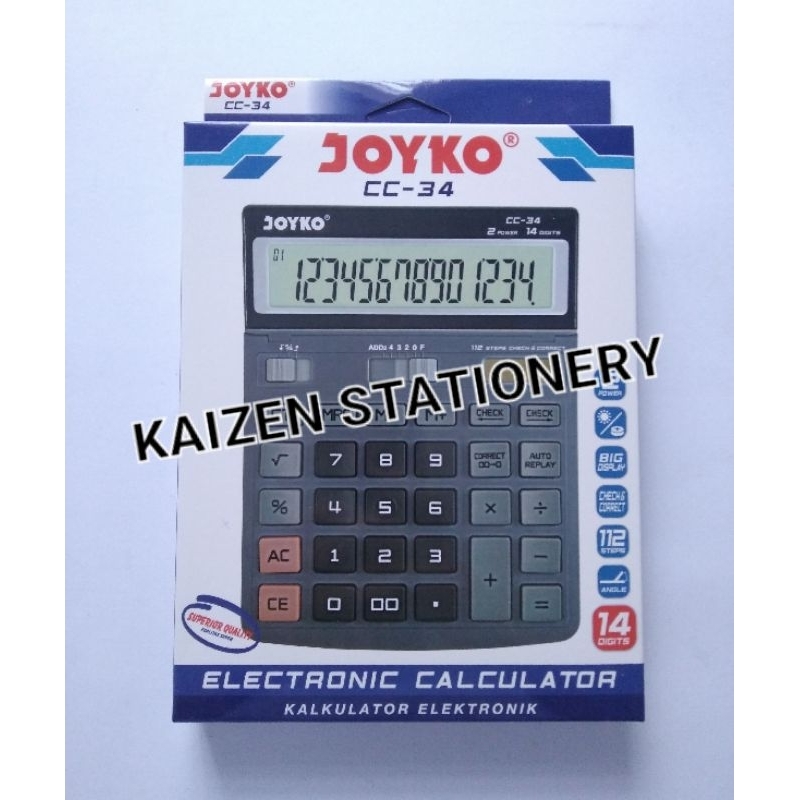 

KALKULATOR ELEKTRONIK CC-34