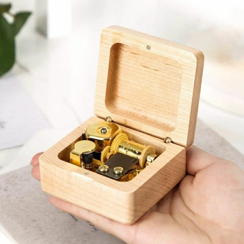 Valentine's Gift Music Box Kotak Musik Kayu Sankyo hadiah valentine