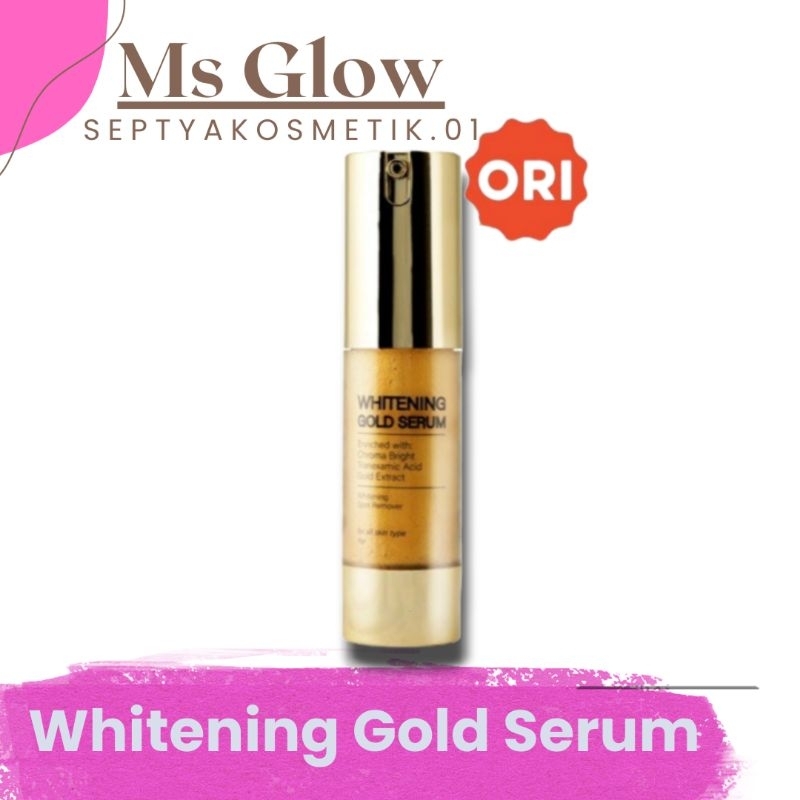MS GLOW Serum Gold MS Glow / MS Glow whitening Gold Serum