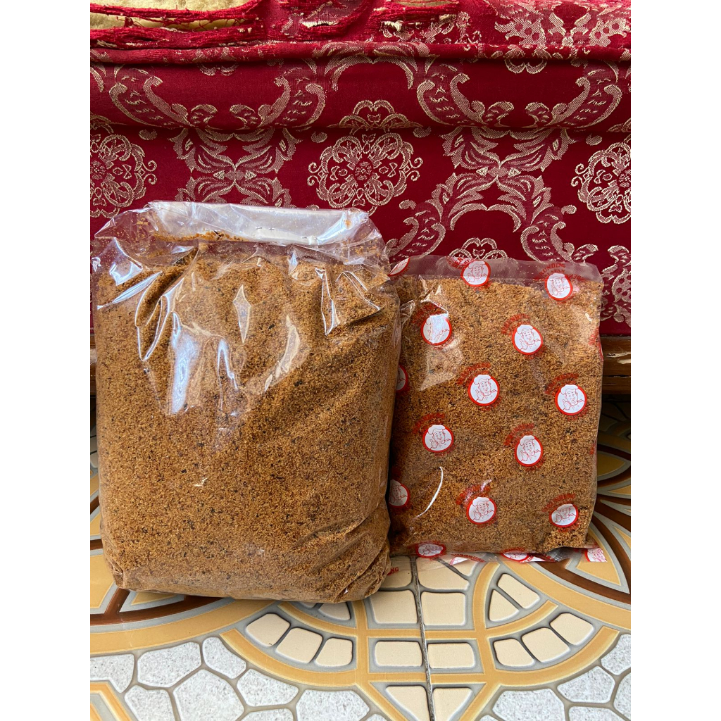 

pink Serundeng Kelapa Asli Kemasan 1Kg - Halal - Rasa Manis Gurih