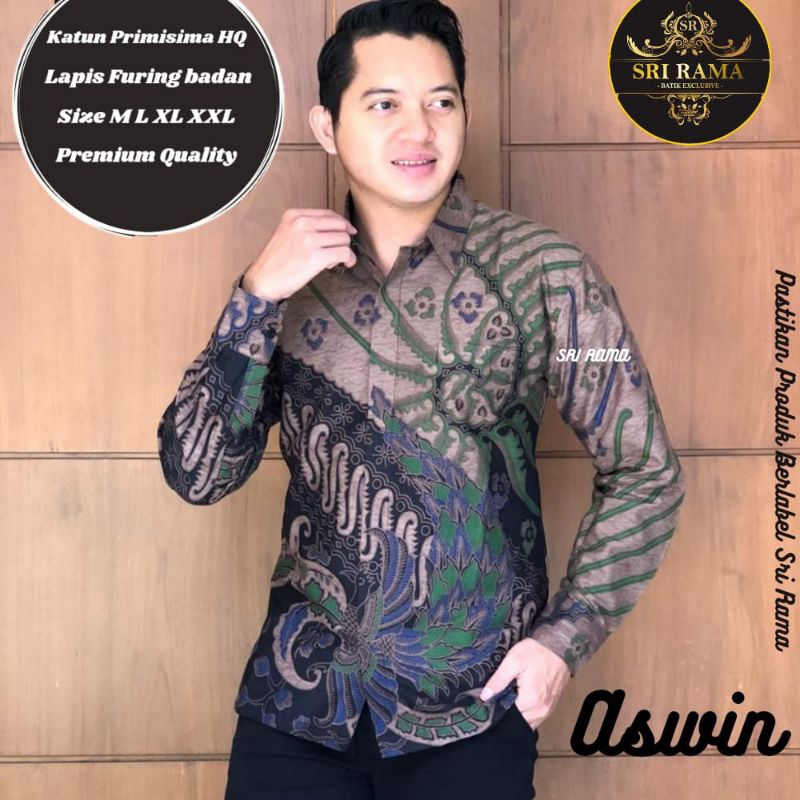 KEMEJA BATIK LNG PNJ BY SRI RAMA