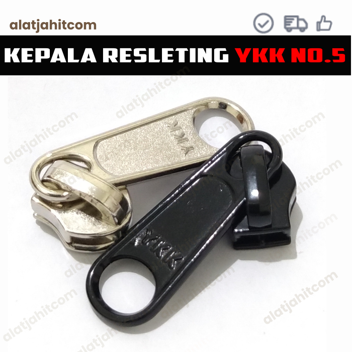 Kepala Resleting No.5 YKK