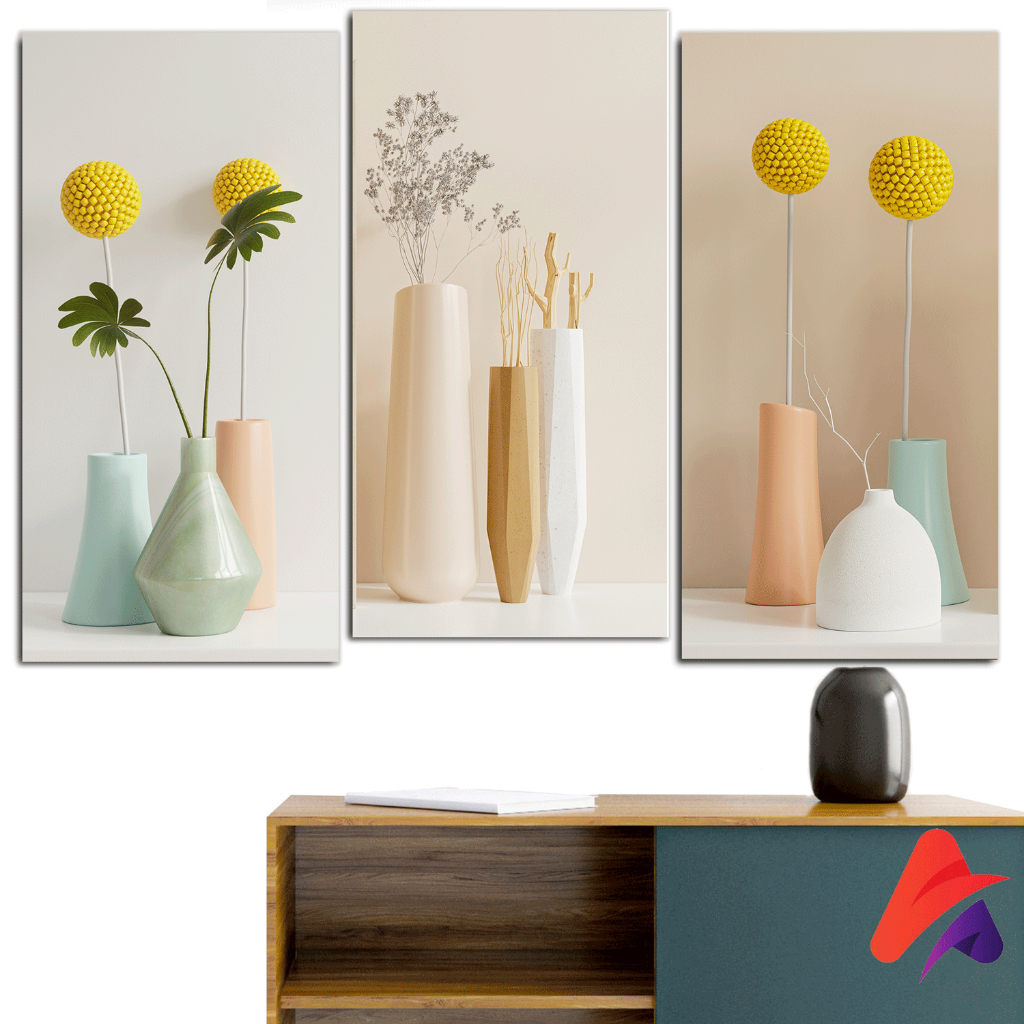 HIASAN DINDING BUNGA AESTHETIC FLOWER ESTETIK (15X30 CM) PAJANGAN WALL DECOR DEKORASI DINDING BUNGA