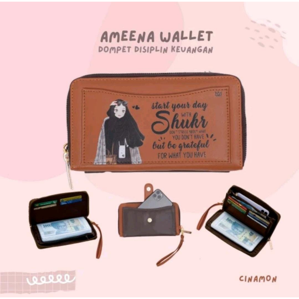 AMEENA WALLET VERSI 2 UNYU MUSLIMAH