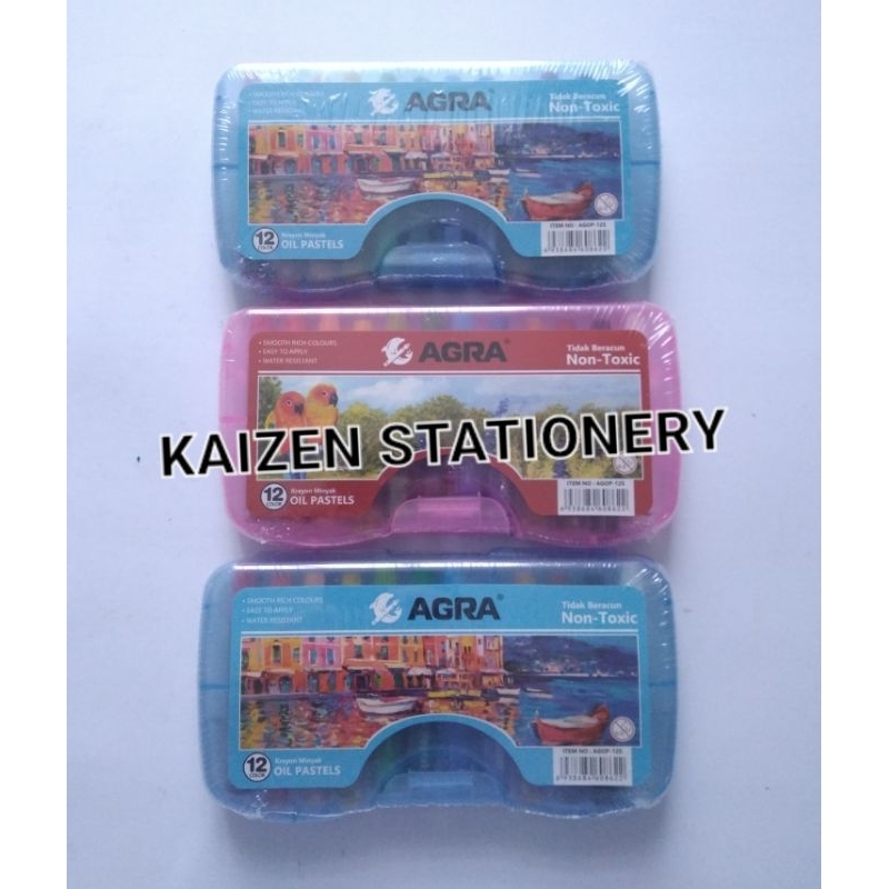 

KRAYON MINYAK AGRA 12 WARNA