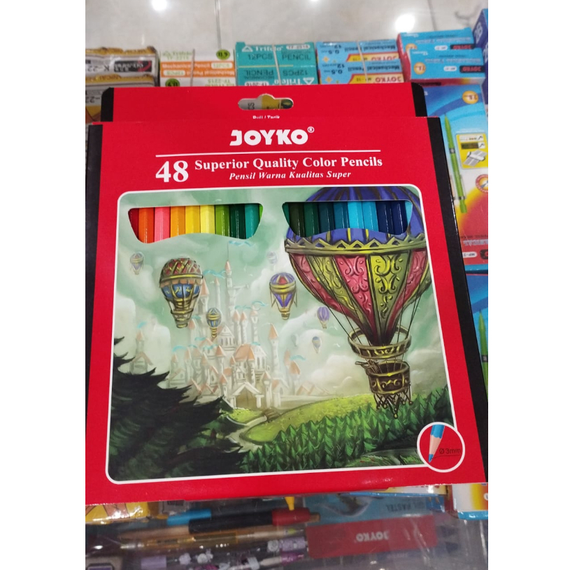 

PENSIL GAMBAR / PENSIL WARNA JOYKO 48L-48PB