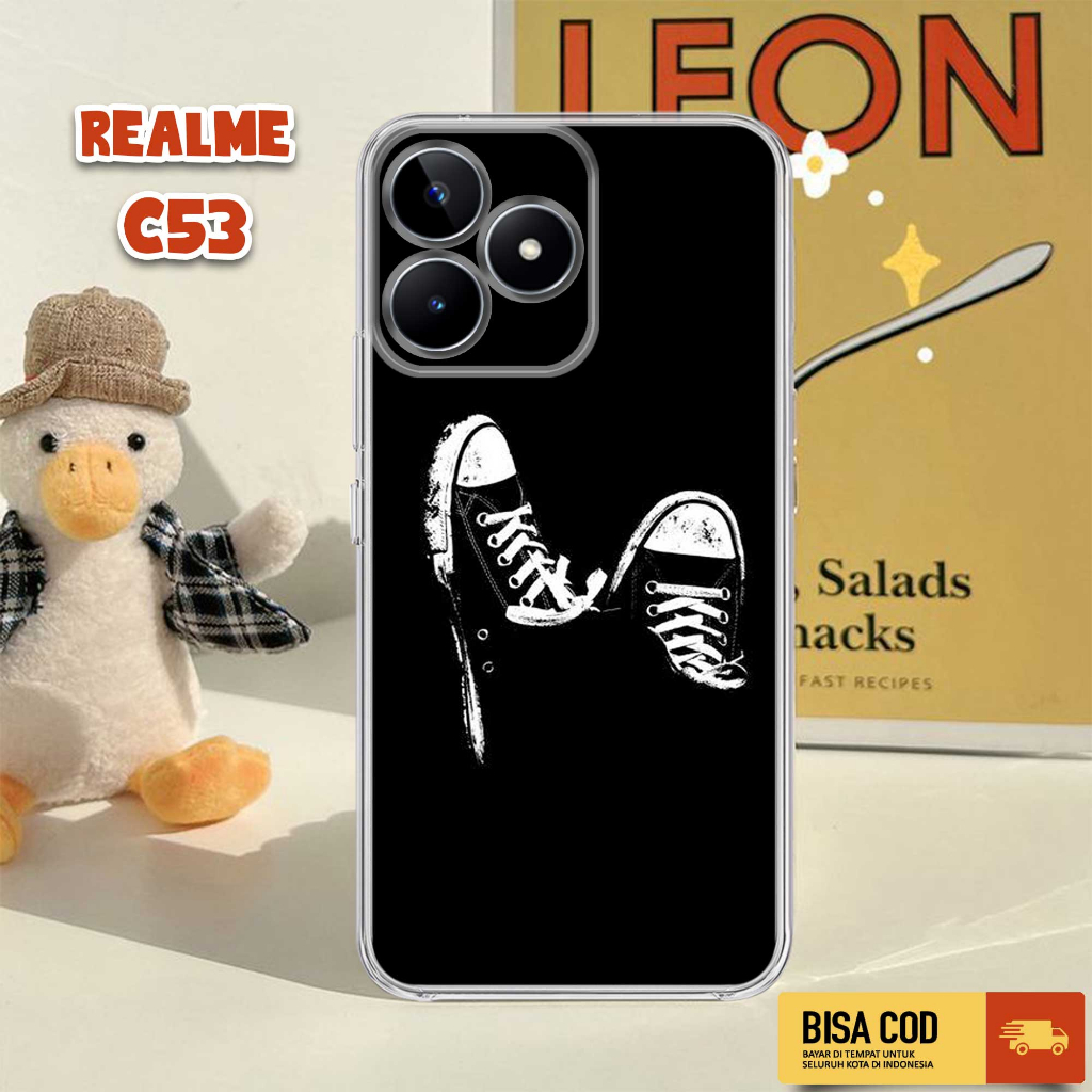 Case REALME C53 2023 - Casing REALME C53 4G TERBARU - MOTIF SPOKAT - Softcase Premium Glossy - Casin