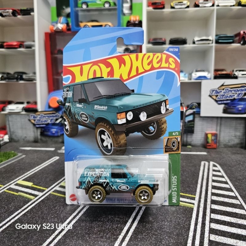 Hotwheels Range Rover Classic Biru