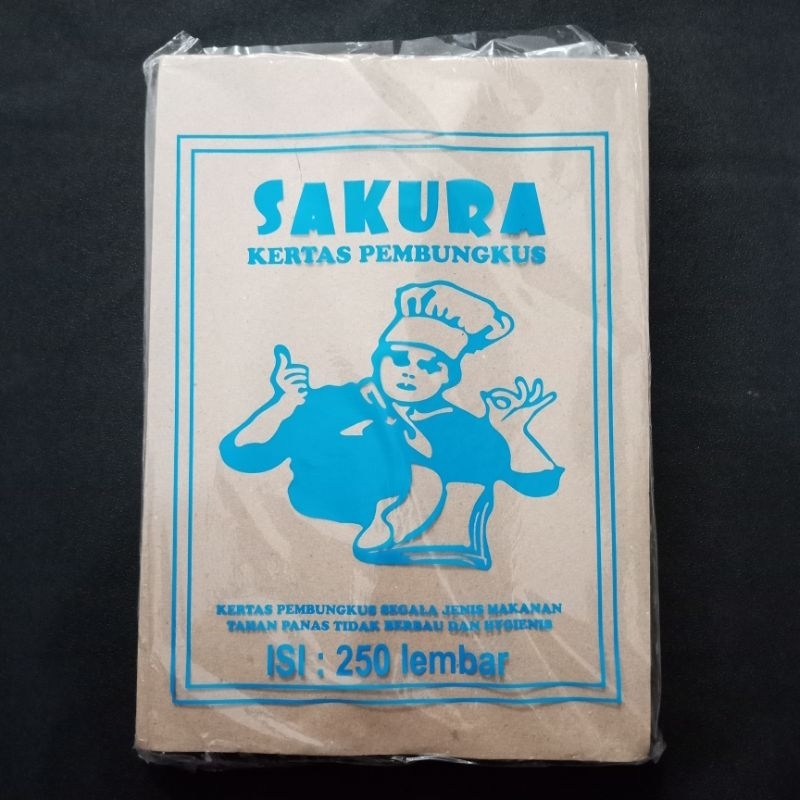 

kertas nasi isi 250 lembar merk sakura