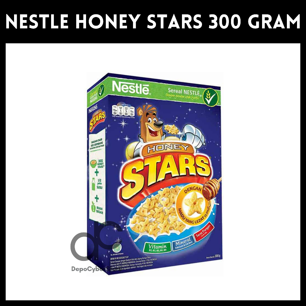 

NESTLE HONEY STARS 300 GRAM