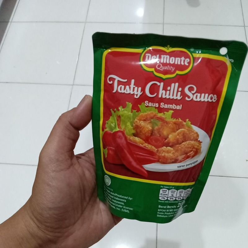 

Mahbubah - Del Monte 200 g Tasty Chilli Sauce Saus Sambal