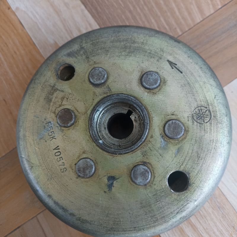 mahnet mahnit rotor magnet 55K yamaha RXZ rzr F55k Original