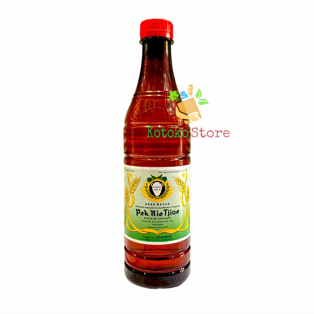 

Arak Masak Pek Bie Tjioe / Arak Masak Putih Pek Bie Tjioe 600ml