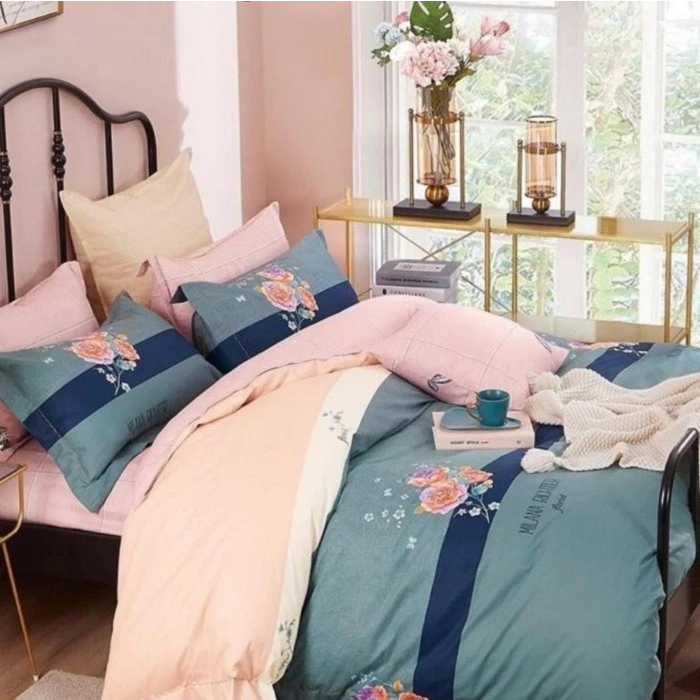 Sprei Rumbai Home Made Katun Jepang Ukuran 180x200 Tinggi 20