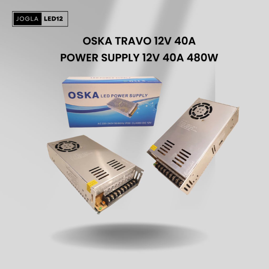 Power Supply 12V 40A / Travo 12V 40A 480W