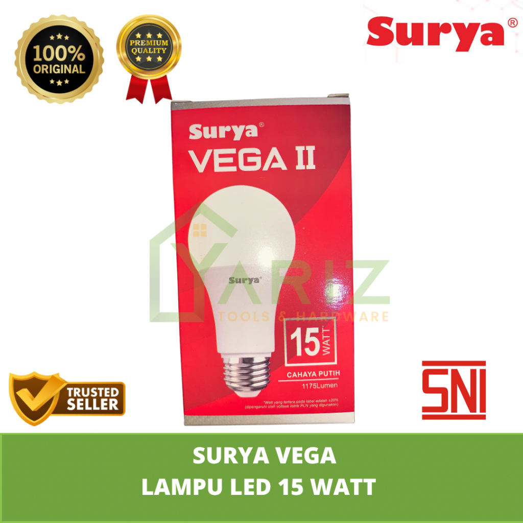 LAMPU LED 15 WATT SURYA VEGA
