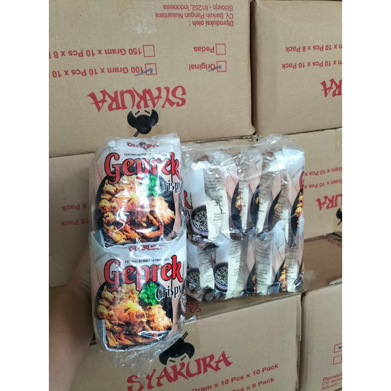 

Tepung Bumbu Serbaguna Geprek Syakura