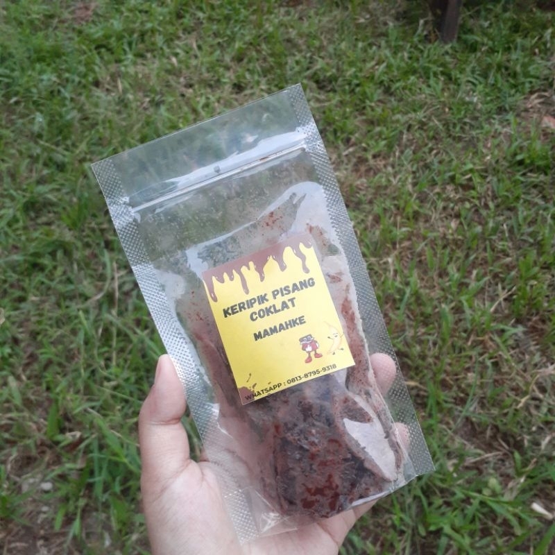 

Keripik Pisang Coklat Mamahke 55g