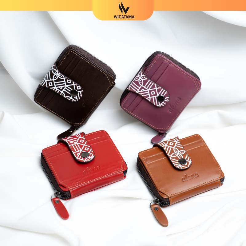 VELA WALLET dompet wanita mini kulit asli branded