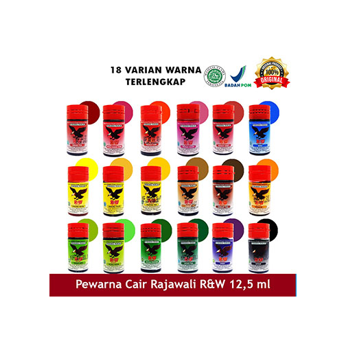

Pewarna pakaian Rajawali Isi 12