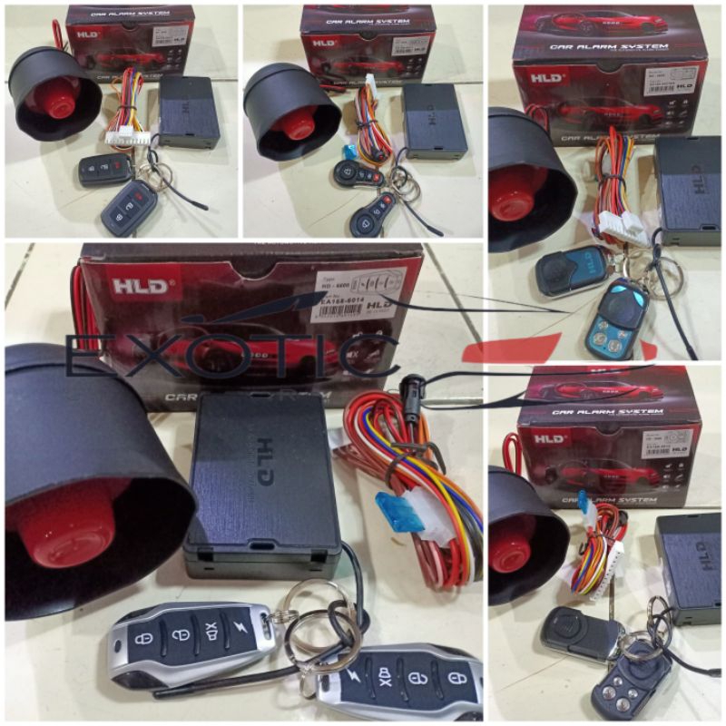 Alarm Remote Kunci Mobil HLD Premium Universal